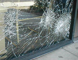 Commercial glass repair and replacement